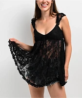 Spicychix Black Lace Dress