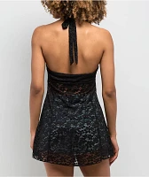 Spicychix Dahlia Black Lace Dress