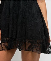 Spicychix Posie Black Lace Dress