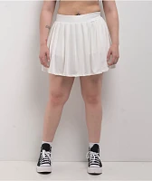 Spicychix White Tennis Skirt