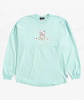 Spirit Jersey Cry Baby Light Blue Long Sleeve T-Shirt