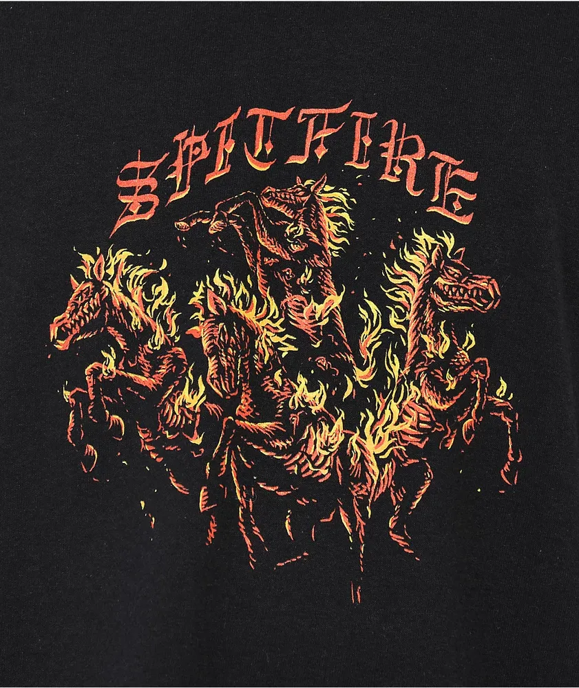 Spitfire Apocalypse Black T-Shirt