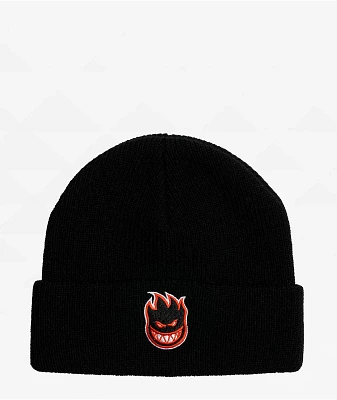 Spitfire Big Head Fill Black Beanie