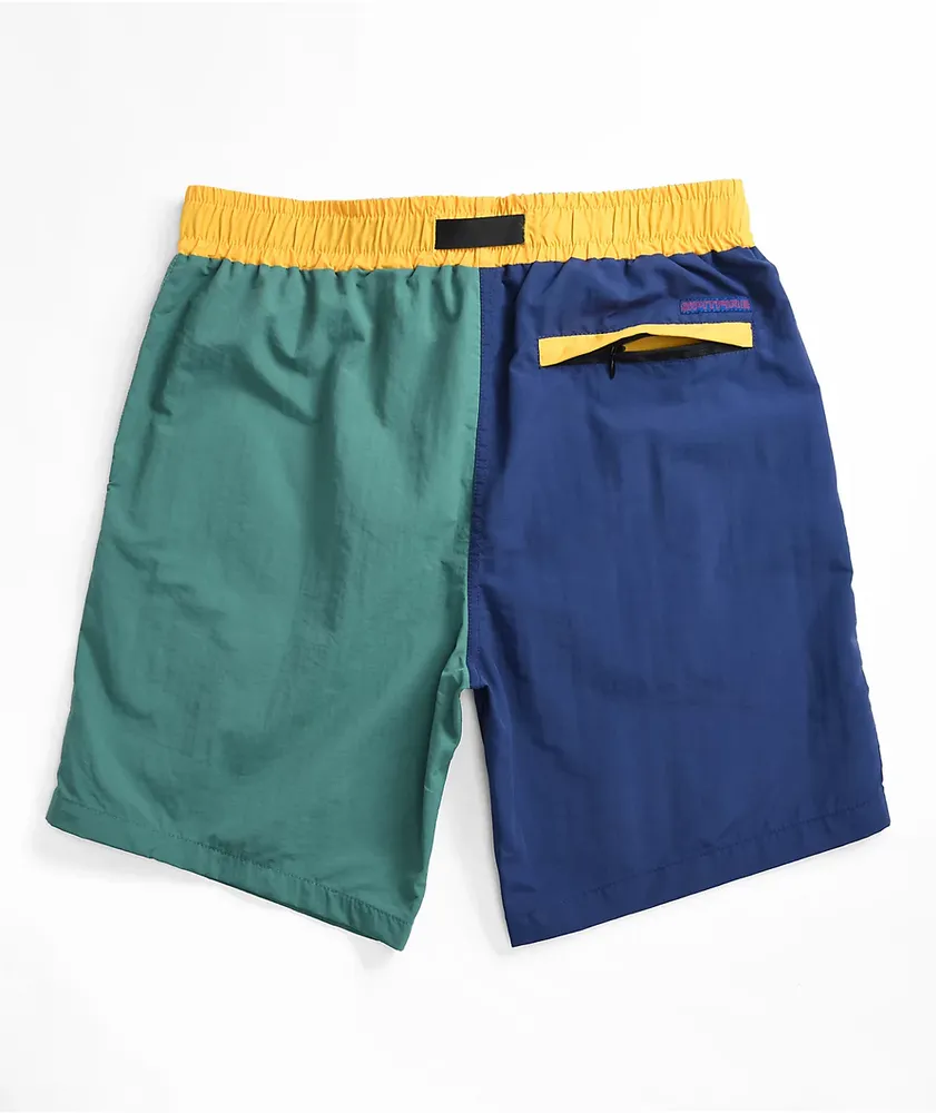 Spitfire Bighead Blue, Green & Yellow Shorts