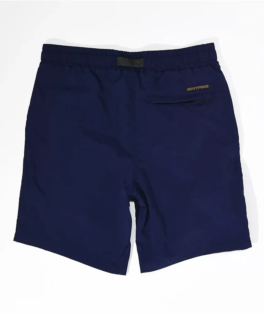 Spitfire Bighead Circle Navy Shorts