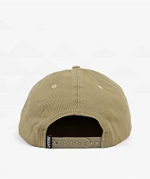 Spitfire Bighead Fill Tan Snapback Hat