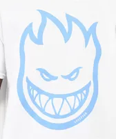 Spitfire Bighead White & Light Blue T-Shirt