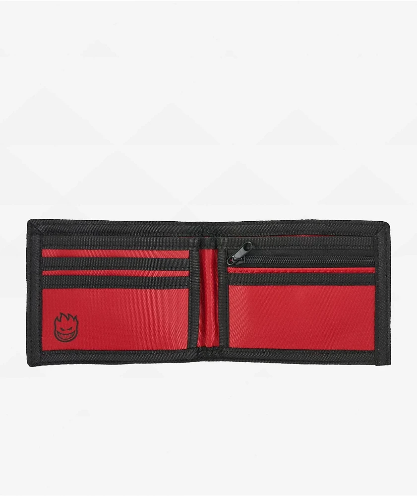 Spitfire Burnout Black Bifold Wallet