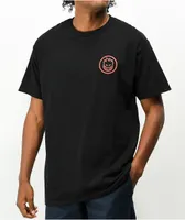 Spitfire Camo Classic Swirl Logo Black T-Shirt