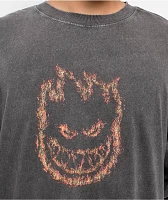 Spitfire Charred Remains Grey Wash T-Shirt