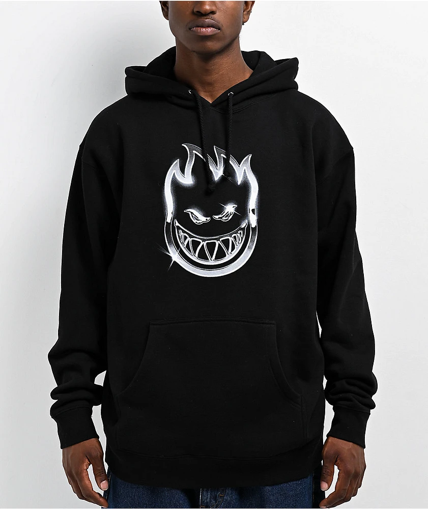 Spitfire Chrome Bighead Black Hoodie