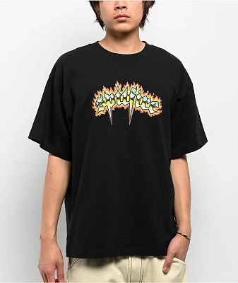 Spitfire Chrome Venom Black T-Shirt