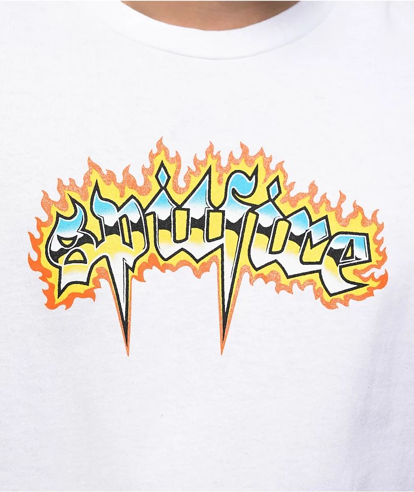 Spitfire Chrome Venom White T-Shirt