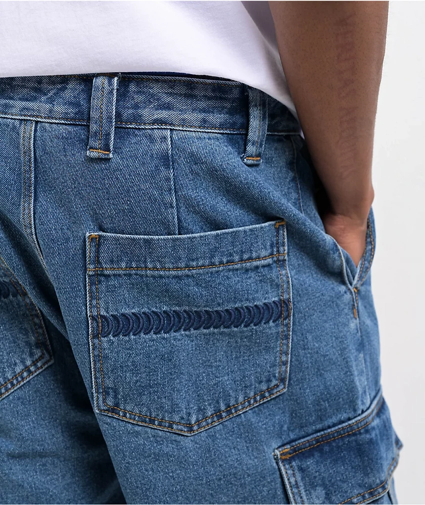 Spitfire Classic '87 Light Stone Wash Cargo Shorts