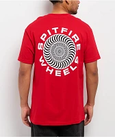 Spitfire Classic '87 Swirl Red T-Shirt