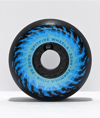 Spitfire Conical OG Fireball Formula Four 52mm 99a Black Skateboard Wheels