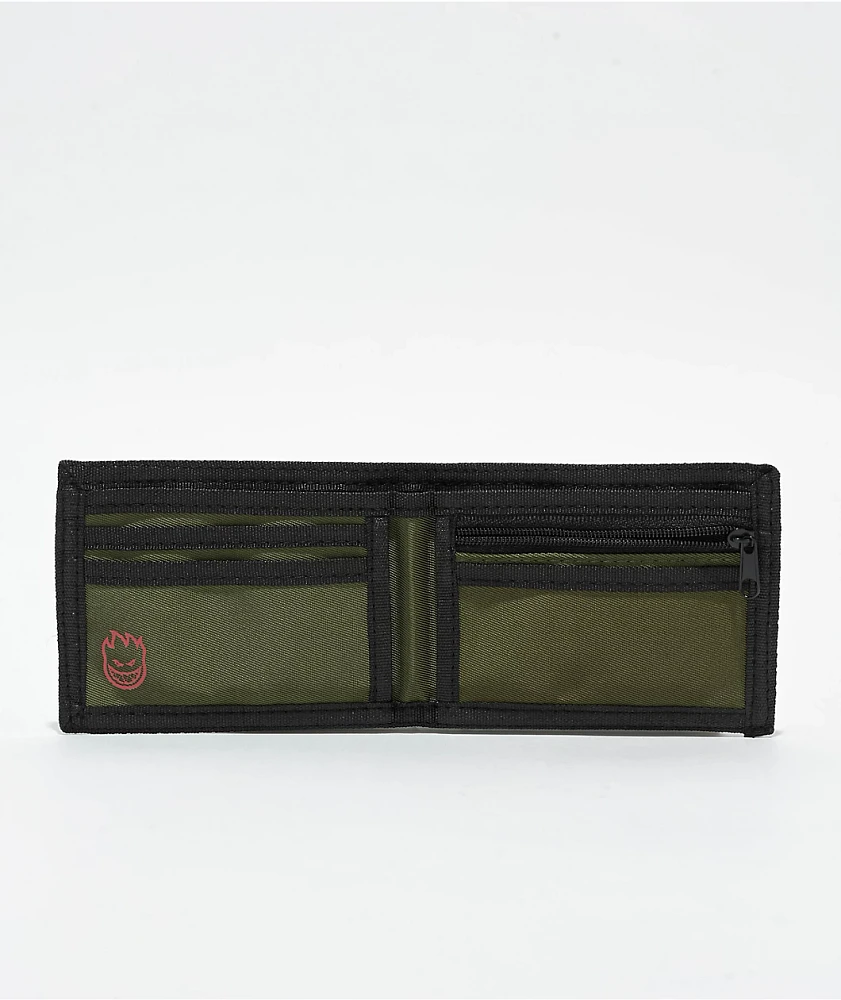 Spitfire Demonseed Olive Bifold Wallet