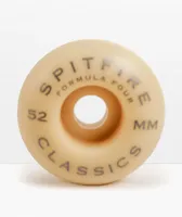 Spitfire Formula Four Classic 52mm 99a Green Skateboard Wheels