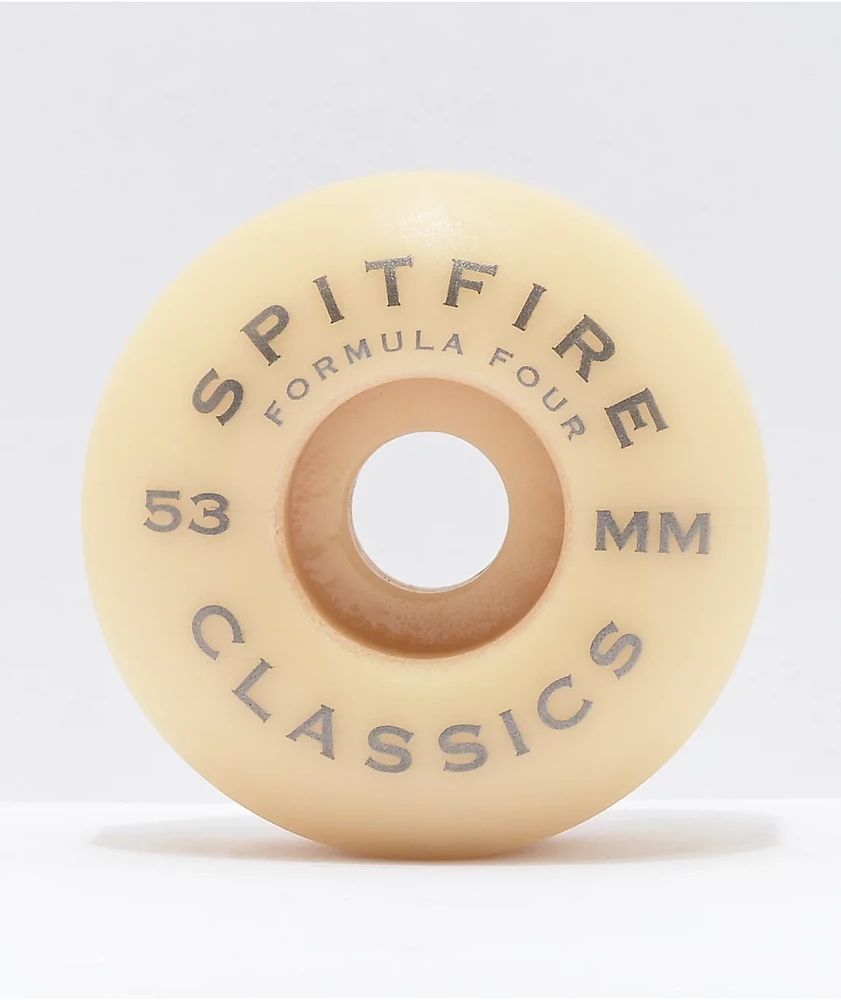 Spitfire Formula Four Classic 53mm 99a Skateboard Wheels