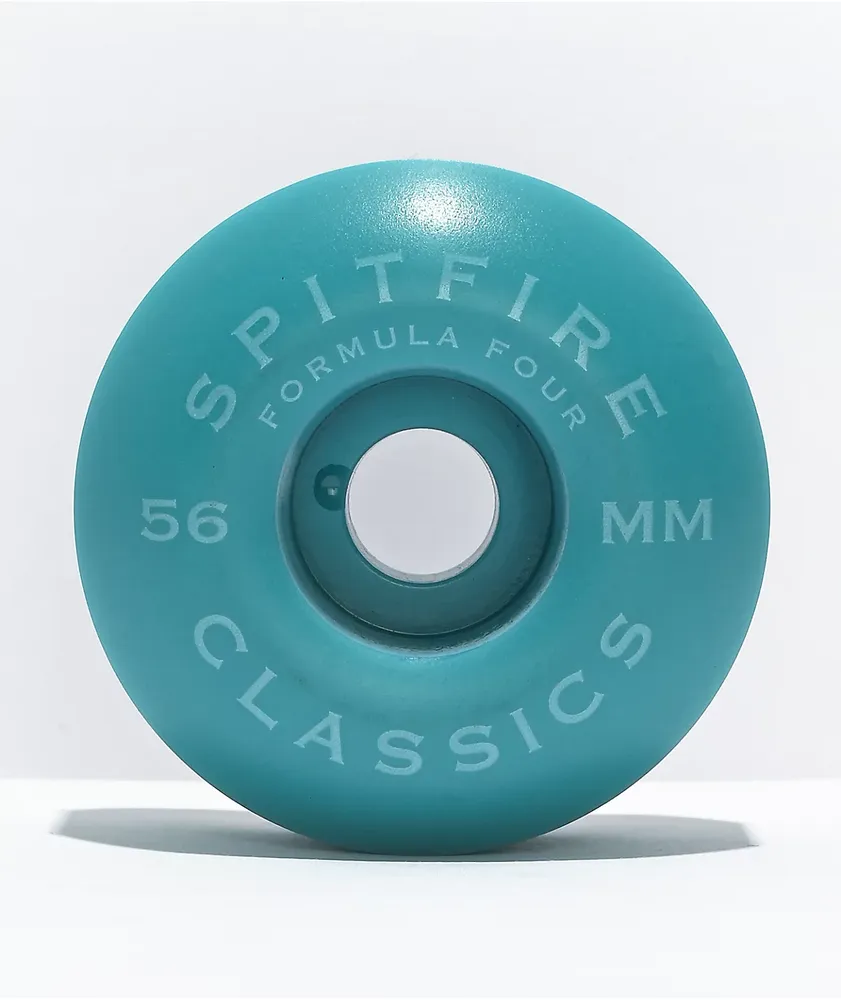 Spitfire Formula Four Classic Blue & Black 56mm 99a Skateboard Wheels