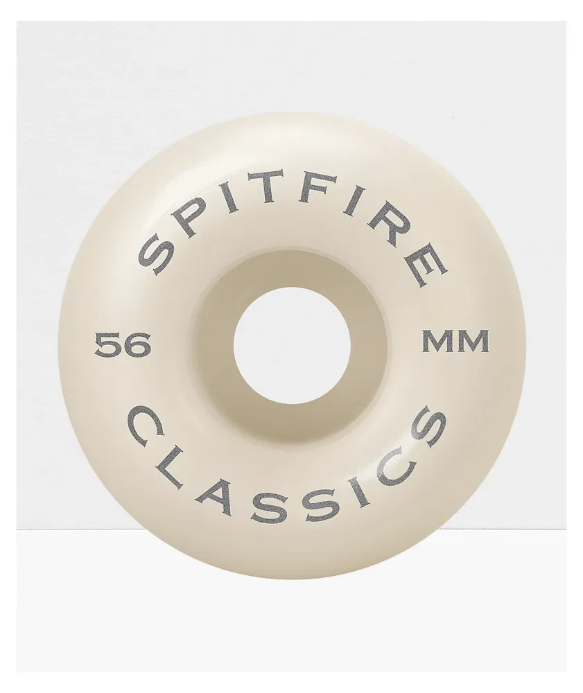 Spitfire Formula Four Classic White & Blue 56mm 99D Skateboard Wheels