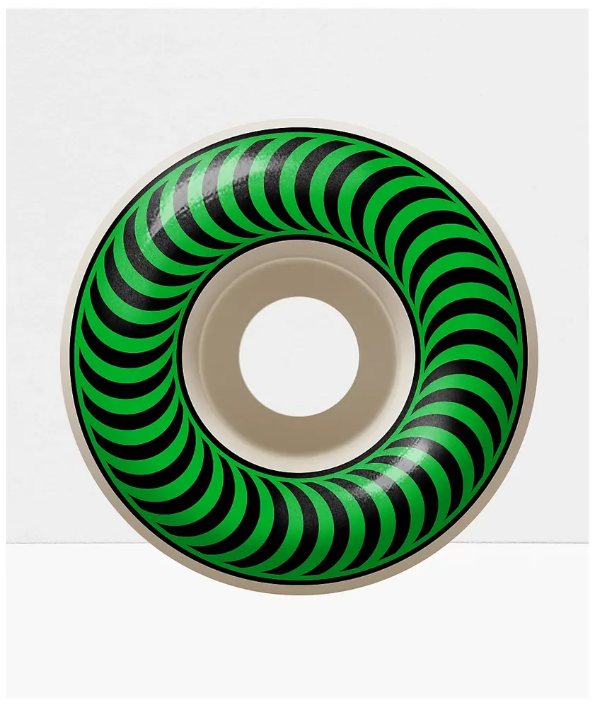 Spitfire Formula Four Classic White & Green 52mm 99D Skateboard Wheels