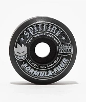 Spitfire Formula Four Full Conical 54mm 99a Black Skateboard Wheels