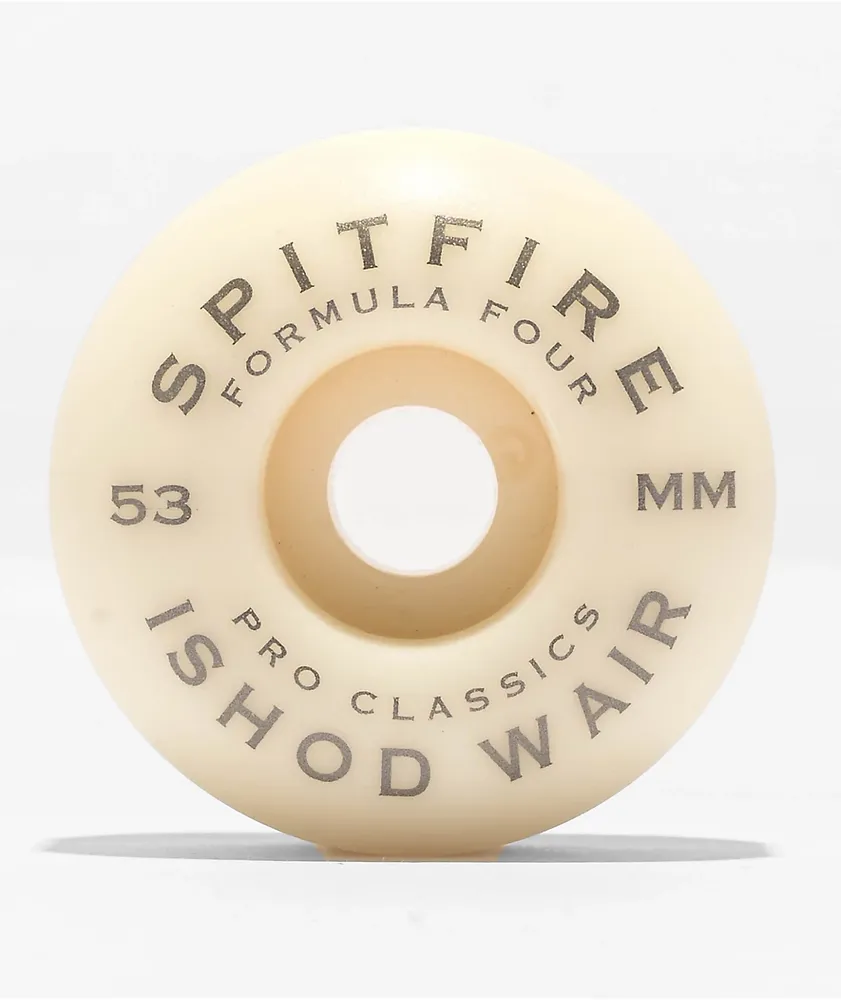Spitfire Formula Four Ishod Pro Smoke 53mm 99d Skateboard Wheels