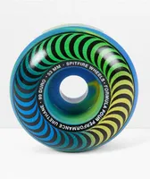 Spitfire Formula Four Multiswirl Yellow & Blue 53mm 99d Skateboard Wheels
