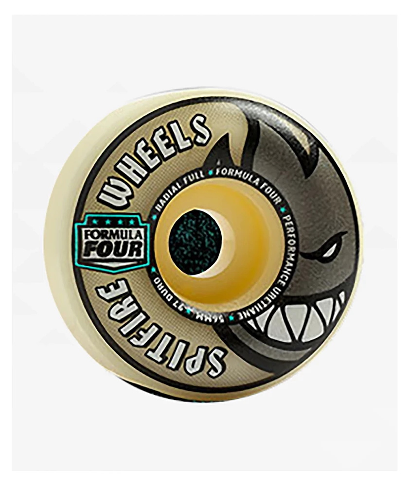 Spitfire Formula Four Radial Natural 58mm 97a Skateboard Wheels