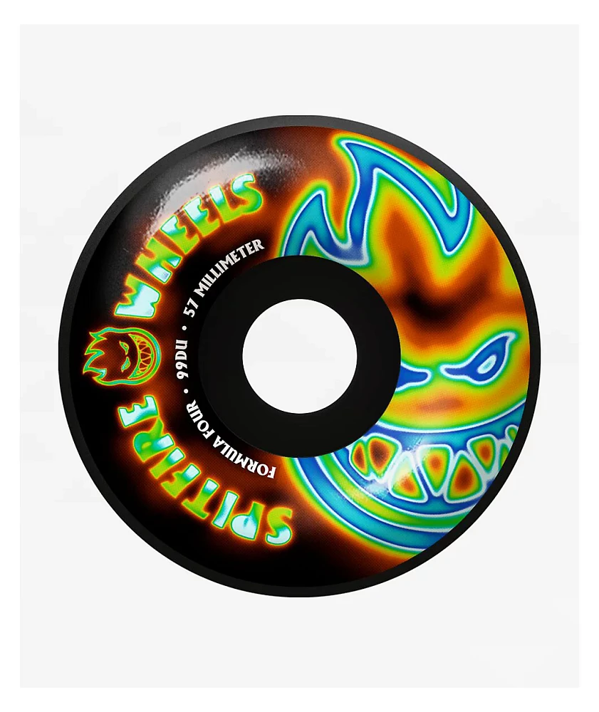 Spitfire Formula Four Radioactive Big Head 57mm 99a Skateboard Wheels