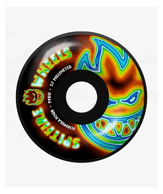 Spitfire Formula Four Radioactive Big Head 57mm 99a Skateboard Wheels