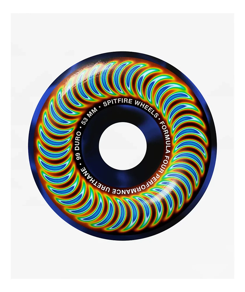 Spitfire Formula Four Radioactive Classic 53mm 99a Skateboard Wheels