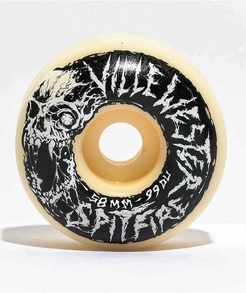 Spitfire Formula Four Ville Annihilation 58mm 99a White Classic Skateboard Wheels