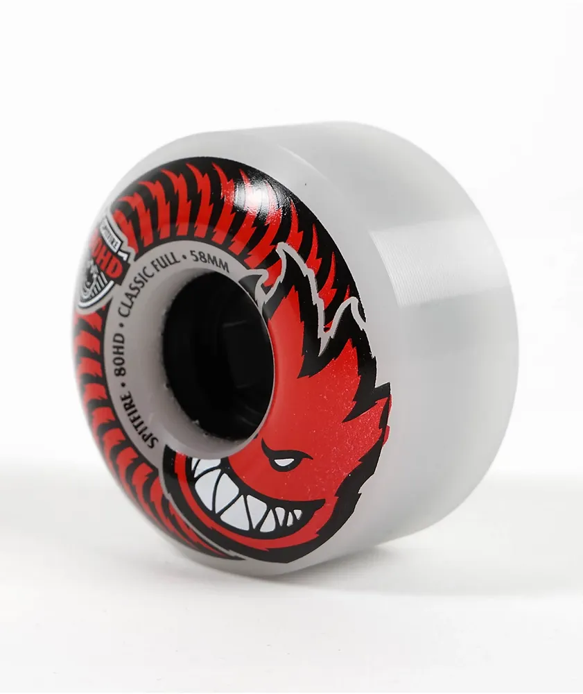 Spitfire Full 80HD 58mm White Skateboard Wheels