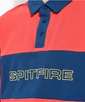 Spitfire Geary Red Rugby Shirt