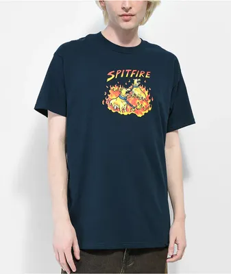 Spitfire Hell Hounds Navy T-Shirt