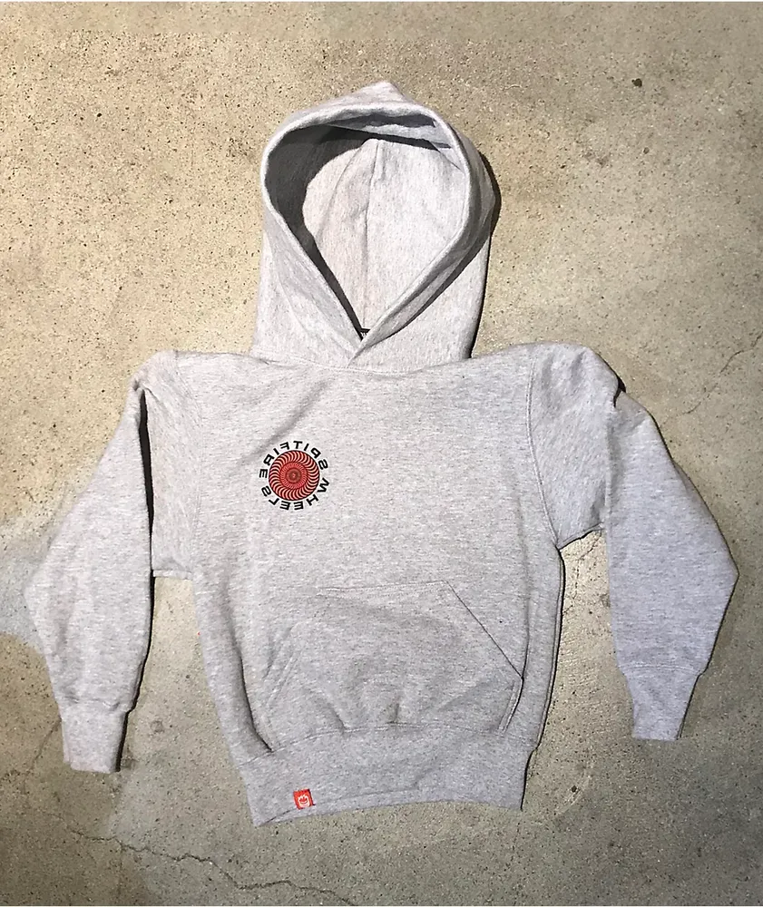 Spitfire Kids '87 Swirl Grey Hoodie