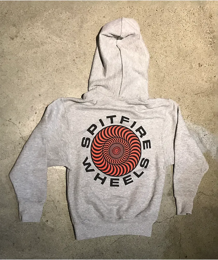 Spitfire Kids '87 Swirl Grey Hoodie