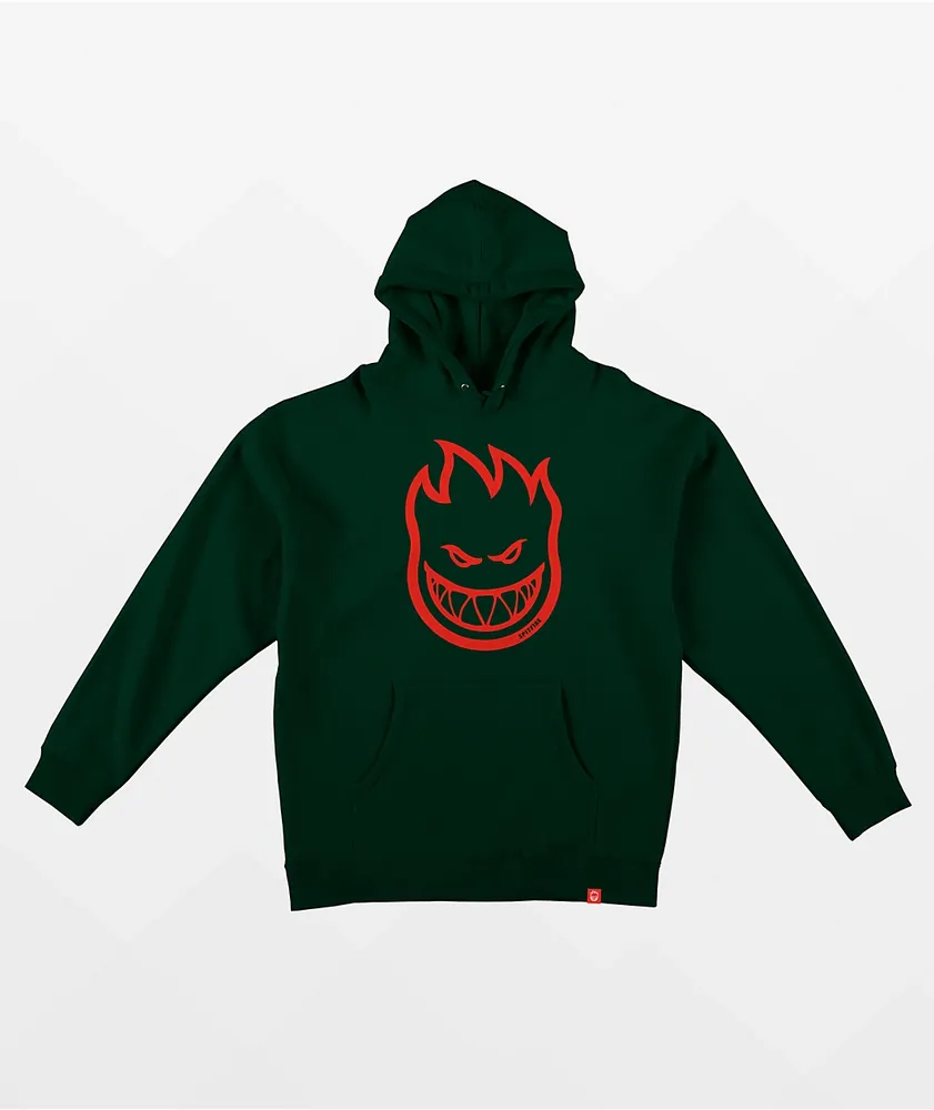 Spitfire Kids Bighead Dark Green Hoodie