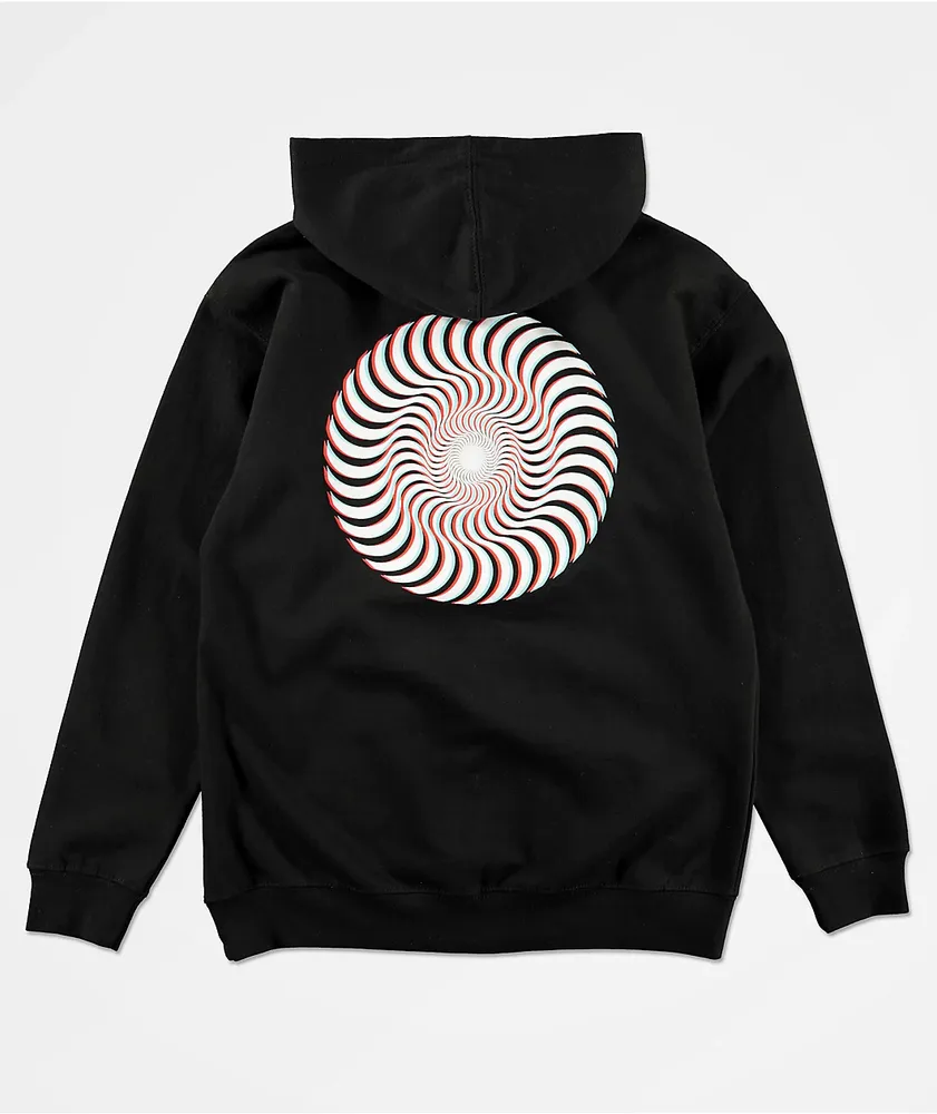 Spitfire Kids Swirl Black Hoodie