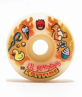 Spitfire Lil Beatdowns Formula Four 52mm 99a White Classic Skateboard Wheels