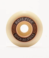 Spitfire Lock In Full Formula Four 55mm 101a White Skateboard Wheels