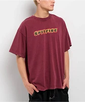 Spitfire OG Classic Flame Red Wash T-Shirt