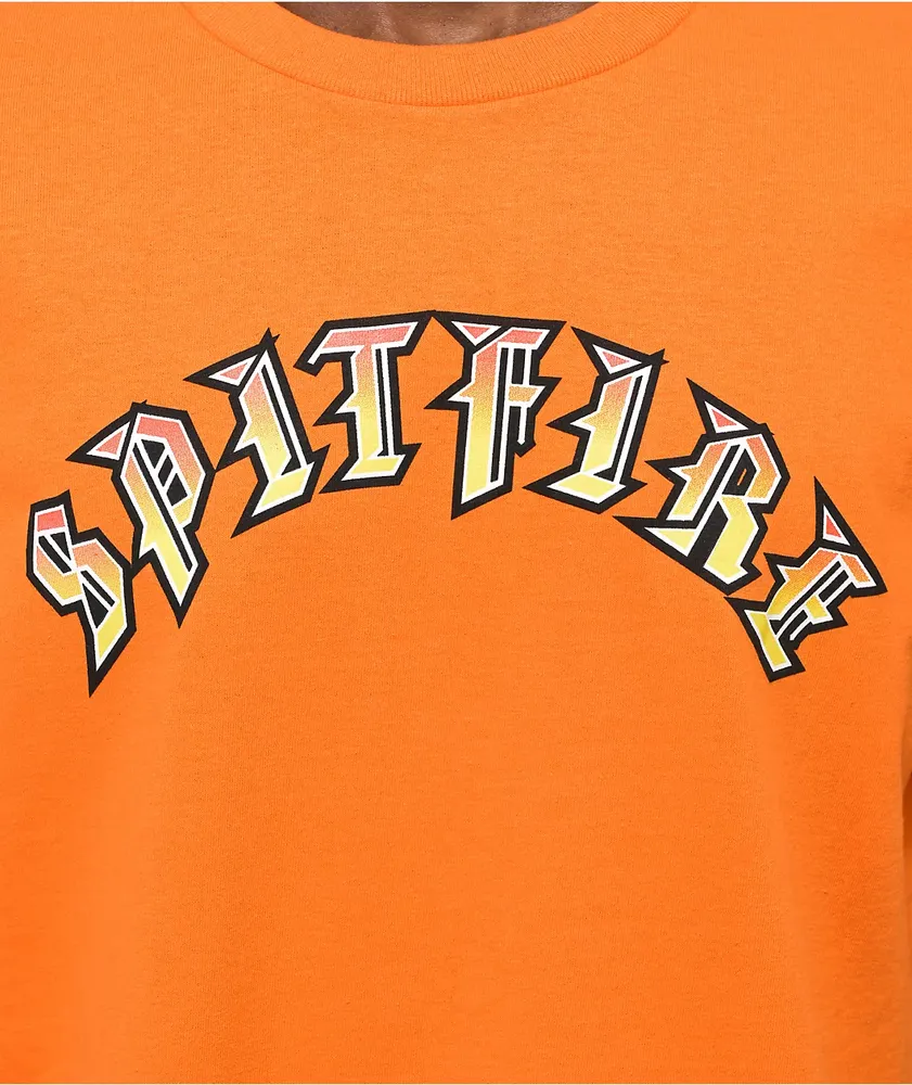 Spitfire Old 3 Orange T-Shirt