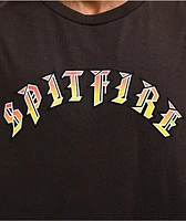 Spitfire Old English Fade Brown T-Shirt