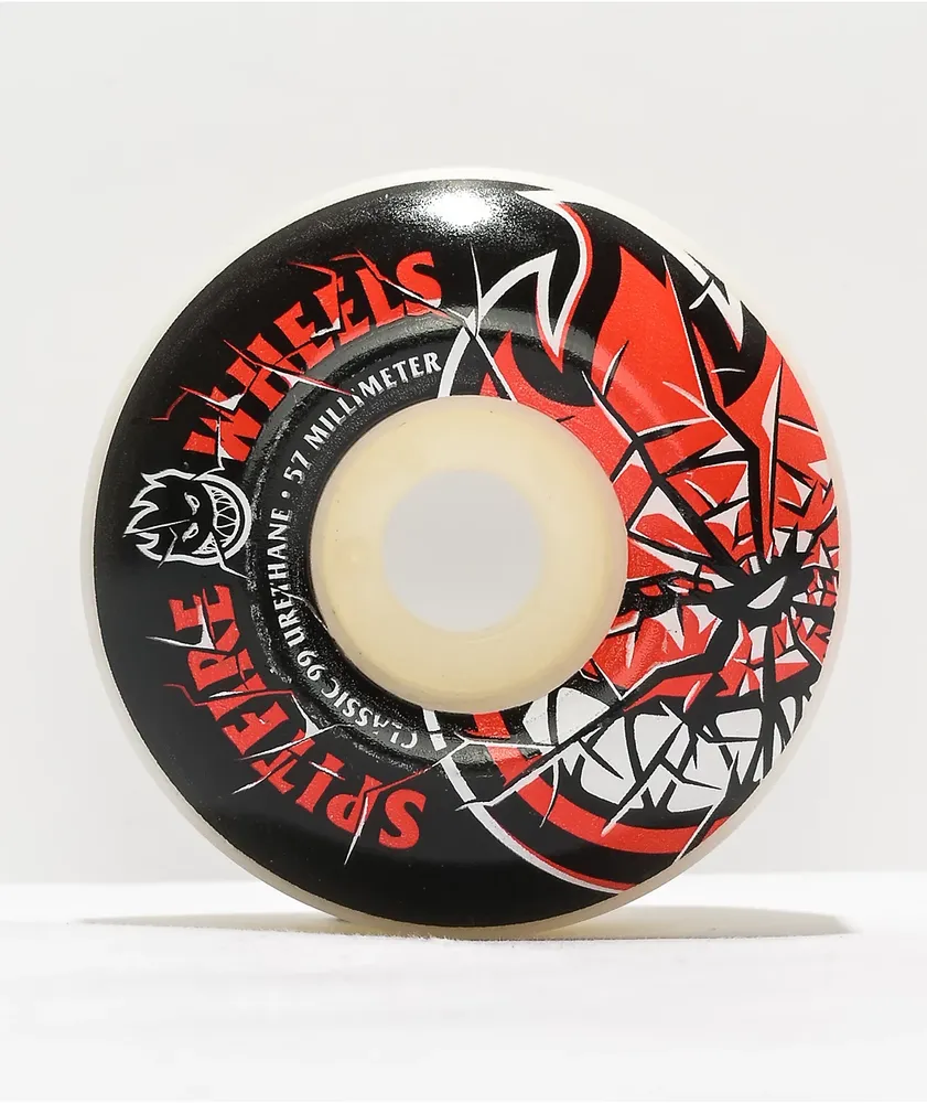 Spitfire Shattered Bighead 57mm 99a White Skateboard Wheels