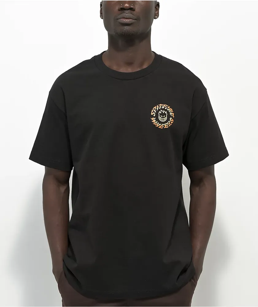Spitfire Torched Script Black T-Shirt