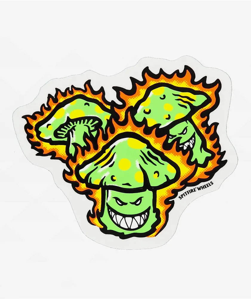 Spitfire Toxic Shroom Sticker