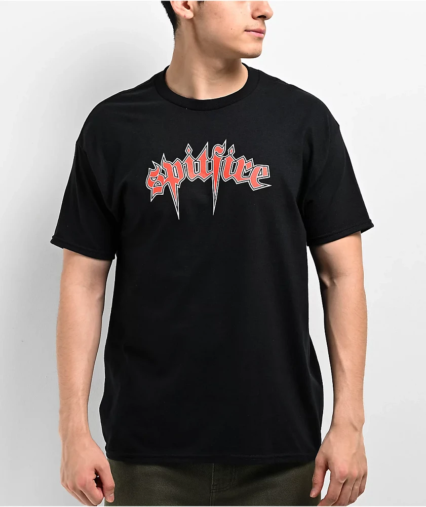 Spitfire Venom Black T-Shirt